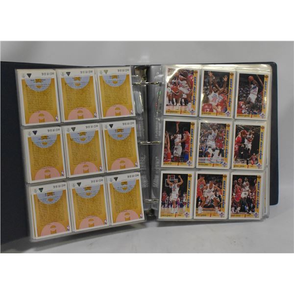 TWO SETS 1991 SKYBOX & 1992 UD BASKETBALL CARDS