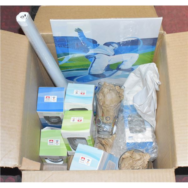 LOT OF NEW VANCOUVER 2010 OLYMPIC CUPS ETC
