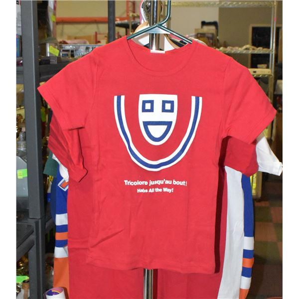 NEW LADIES MED MONTREAL CANADIANS SHIRT