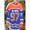 Image 1 : CONNOR MCDAVID JERSEY SIZE LARGE