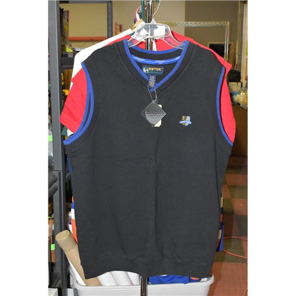 MENS MEDIUM EDDIE BAUER GOLF VEST NEW
