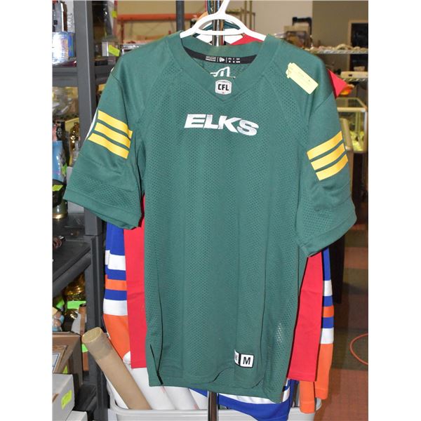 EDMONTON ELKS OFFICIAL JERSEY SZ MED