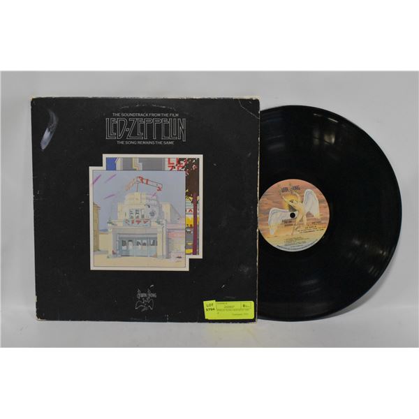 LED ZEPPELIN SONG REMAINS THE SAME LP