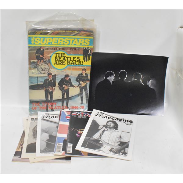 LOT OF BEATLE FAN CLUB ITEMS
