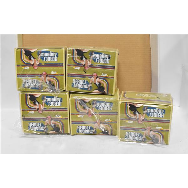 LOT OF 5 BOXES ACE TENNIS CARDS OPEN