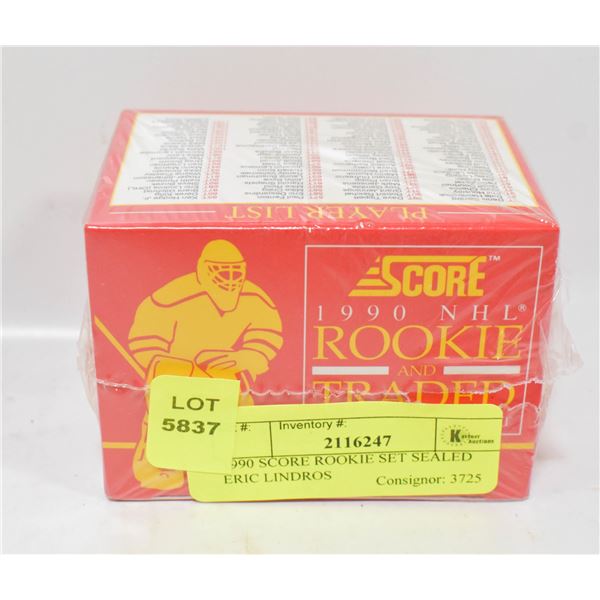 1990 SCORE ROOKIE SET SEALED ERIC LINDROS