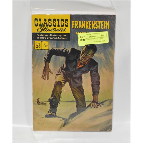 15 CENT FRANKENSTEIN COMIC