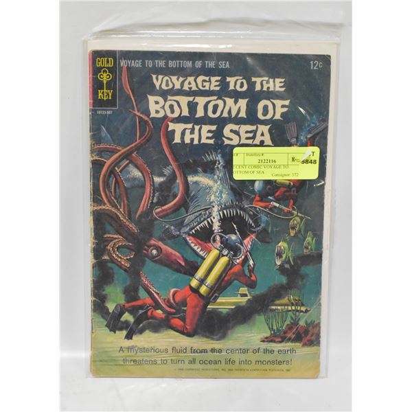 12 CENT COMIC VOYAGE TO BOTTOM OF SEA