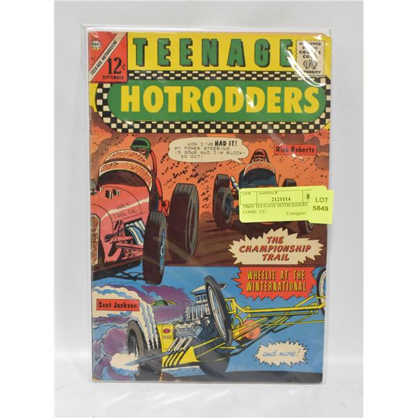 1960S TEENAGE HOTRODDERS COMIC 12C