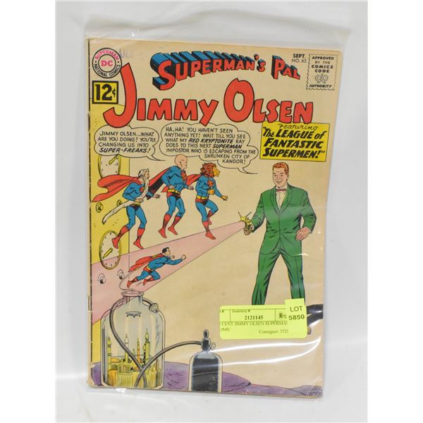 12 CENT JIMMY OLSEN SUPERMAN COMIC
