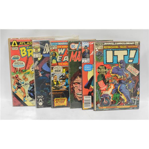 BUNDLE OF ASSTD VINTAGE COMIC BOOKS