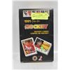 Image 1 : SEALED PACK BOX 1991 OPC HOCKEY CARDS