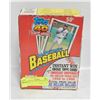 Image 1 : SEALED BOX 1990 TOPPS BASEBALL PACKS