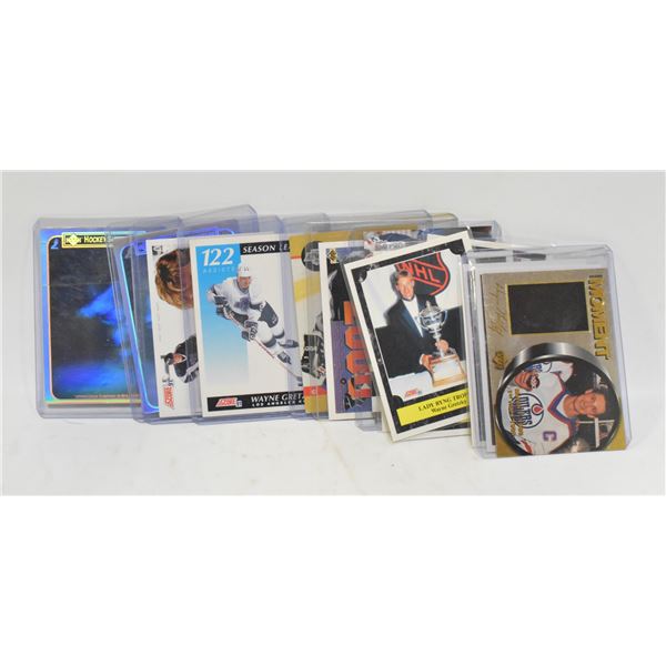 LOT OF WAYNE GRETZKY HOCKEY CARDS