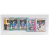 Image 1 : 5 VINTAGE MIKE BOSSY HOCLEY CARDS