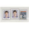 Image 1 : 3 1980S WAYNE GRETZKY HOCKEY CARDS