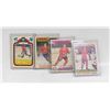 Image 1 : LOT OF 4 VINTAGE GUY LAFLEUR HOCKEY CARDS