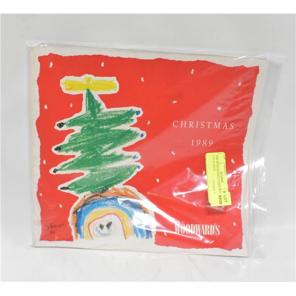 1989 WOODWARDS CHRISTMAS CATALOGUE