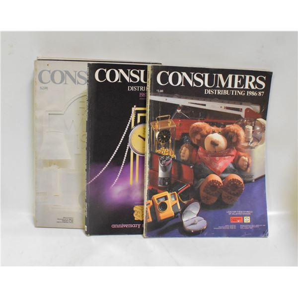 1980S CONSUMERS DISTRIBUTORS CATALOGUES
