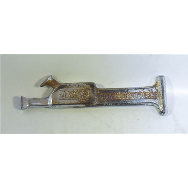 DUFF LOCOMOTIVE JACK ADVERTISING BOTTLE OPENER