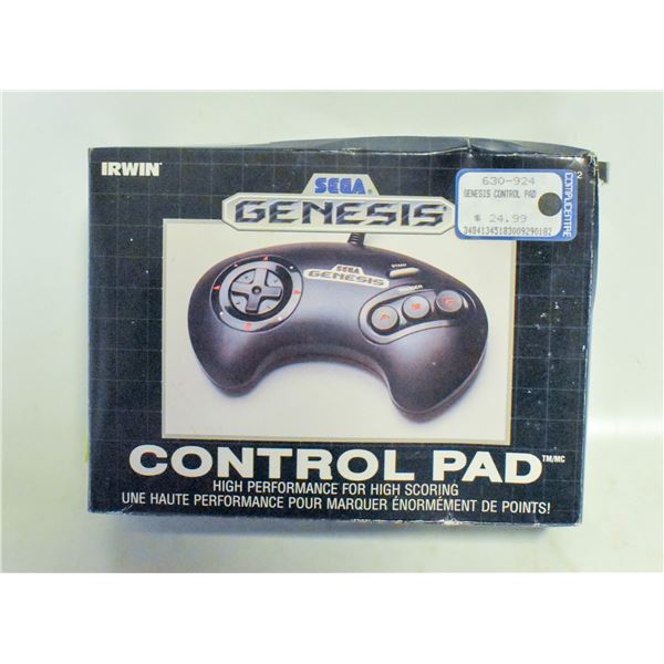 SEGA GENESIS CONTROLLER WITH BOX