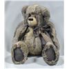 Image 1 : LARGE REAL FUR JOINTED TEDDY BEAR