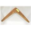 Image 1 : LARGE WOODEN BOOMERANG