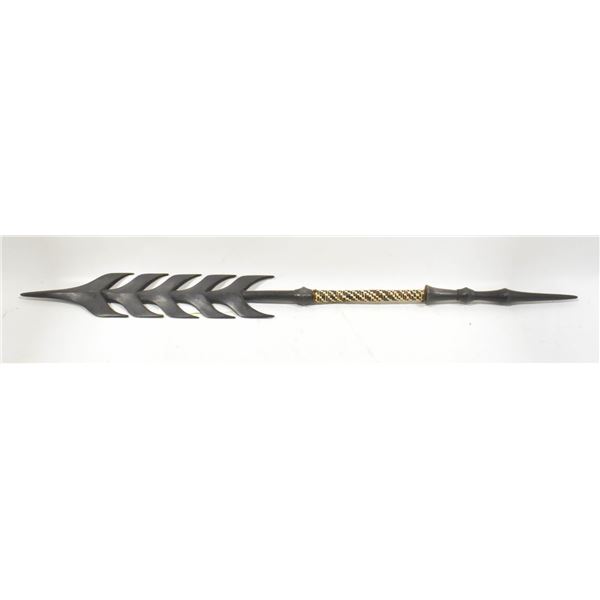 VINTAGE AFRICAN WOODEN SPEAR