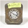 Image 1 : 1800S SILVER FACED PORTABLE TABLE CLOCK