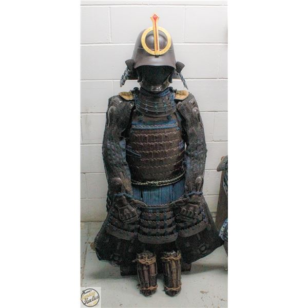 AUTHENTIC SAMURAI ARMOUR GROUPING CUIRASS CIRCA