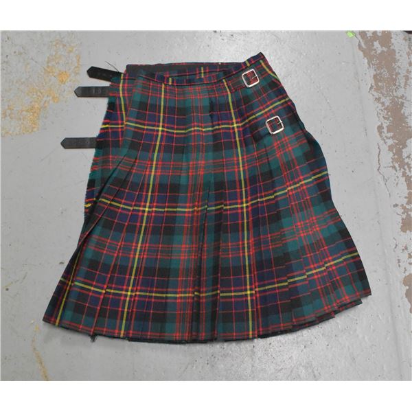 CAMERON TARTAN 32 INCH SCOTTISH KILT