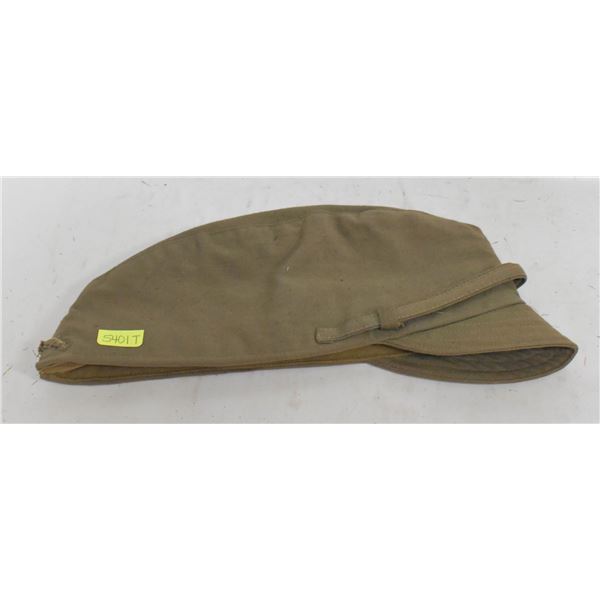 WW2 JAPANESE NAVY STYLE GREEN CAP WITH NO BADGE