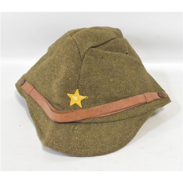 WW2 JAPANESE ARMY SOLDIERS FIELD CAP