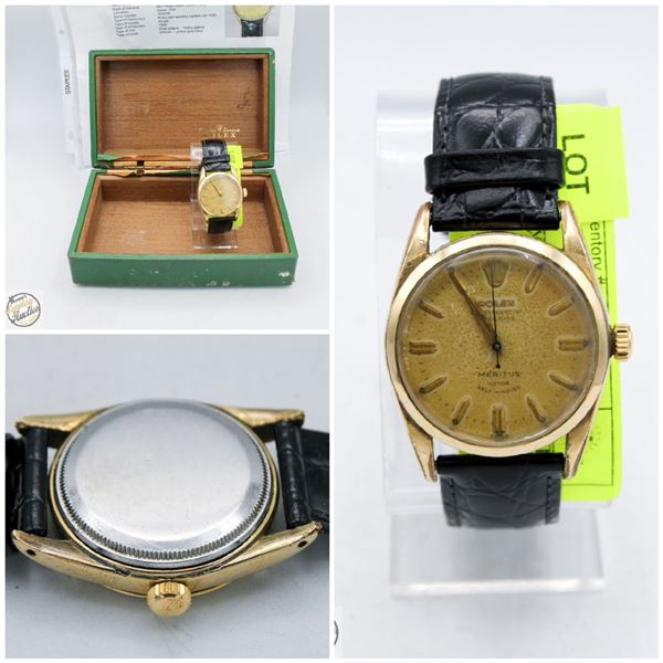 FEATURED LOT: ROLEX MERITUS AUTOMATIC WATCH
