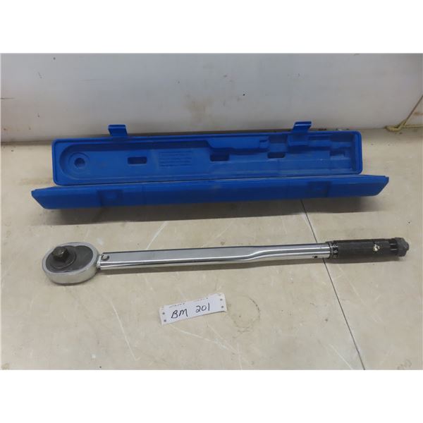 PowerFist 3/4" Torque Wrench with Case