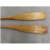 Image 2 : Two Wooden Oars and Plastic Paddle