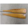 Image 4 : Two Wooden Oars and Plastic Paddle