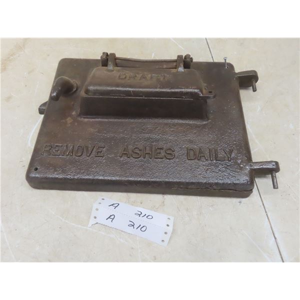 Cast Iron Door for Wood Stove or Furnace