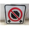 Image 4 : Six Signs: Two Metal 'No Stopping' (12" x 12") and Four Heavy-Duty Cardboard Signs