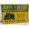 Image 7 : Vintage John Deere Porcelain Sign, 10" x 14"