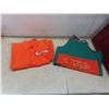 Image 1 : Vintage Orange Crush Apron and Staff  Shirt, Large Size and Wind Breaker