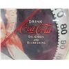 Image 4 : 1984 Coca-Cola Thermometer, 12" Diameter (Damage on Plastic Face) and Coke Apron
