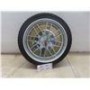 Image 1 : Quartz Tire Wall Clock, 14", Working
