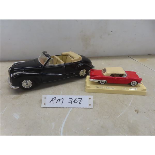 Cadillac Eldorado Die-Cast Car and Vintage 1/18 Scale BMW Model