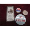 Image 6 : Winnipeg Jets - Keychain, Coins, Pins, Puck, and 1970s–1990s Pro Set Hockey Cards + More