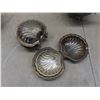 Image 7 : Silver-Plated Serving Lot: Trays, Teapot, Napkin Holder, Serving Utensils, and More