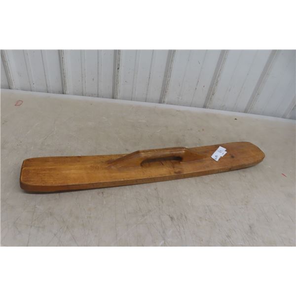 Antique Primitive 30" Country Kitchen Pasta Mangle Wood Board