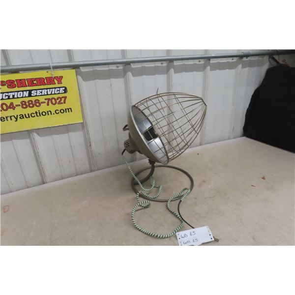 Antique Standard Electric Space Heater - Working