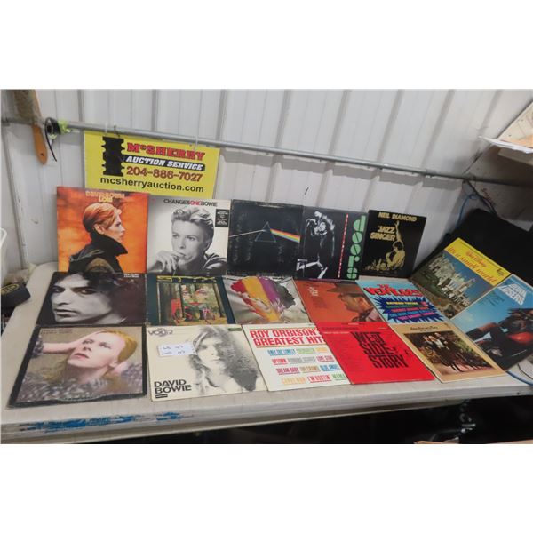 17 Records, Dylan, Bowie, Elvis, Styx, Moody Blues, Doors, Orbison