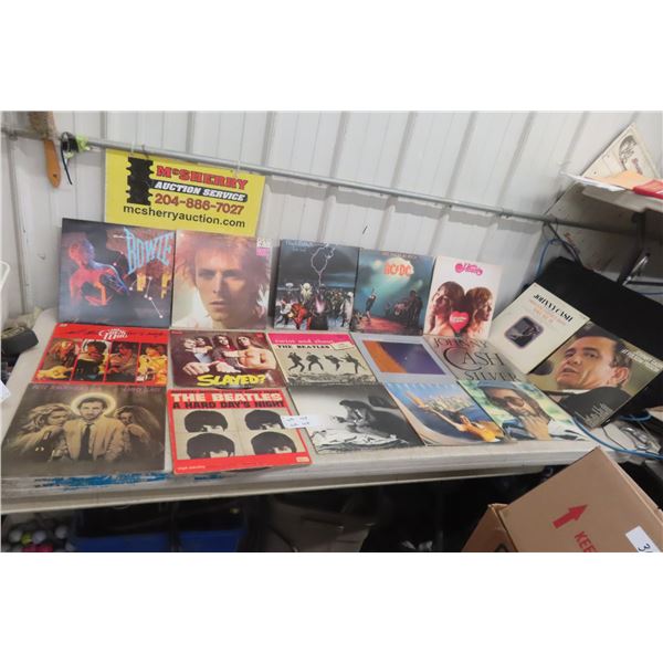 17 Records, Beatles, Black Sabbath, Bowie, Elton John, Slayed